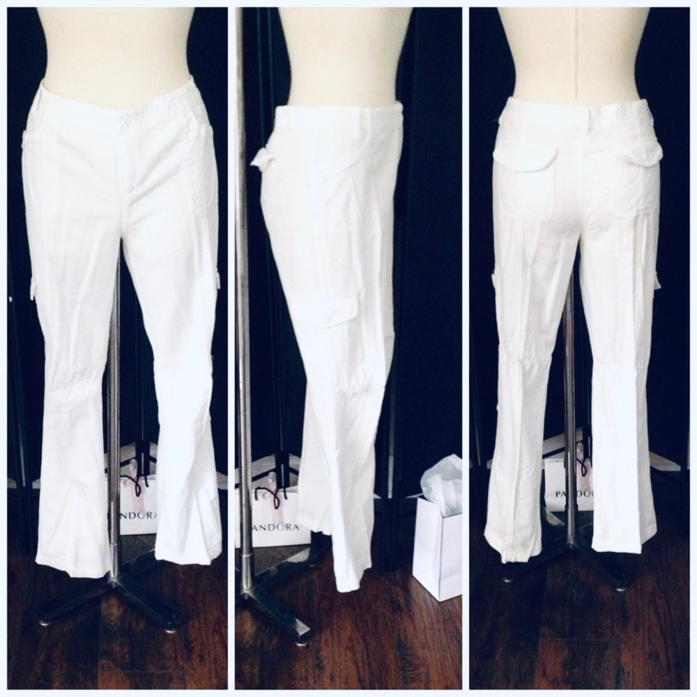 White Summer Linen pants